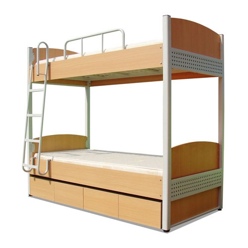 SH-2008-3 철재2인용침대/서랍형 (매트포함)